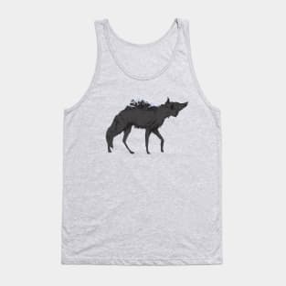 Mountain Range Wolf Tank Top